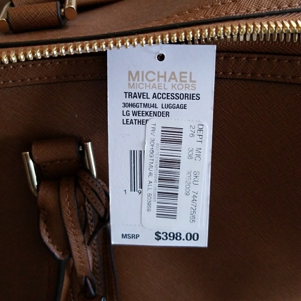 Michael Kors Brown Travel Bag - Picture 8 of 8